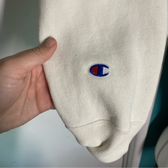 Champion Powerpuff Girls Cream Cropped Hoodie S - Picture 3 of 8